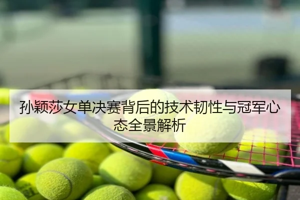 孙颖莎女单决赛背后的技术韧性与冠军心态全景解析